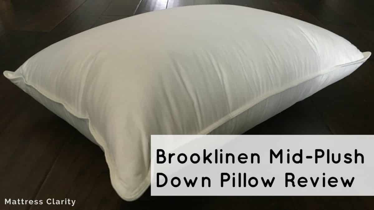 Brooklinen Mid-Plush Down Pillow Review (2023 Update)
